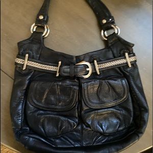 B Makowsky Black Purse